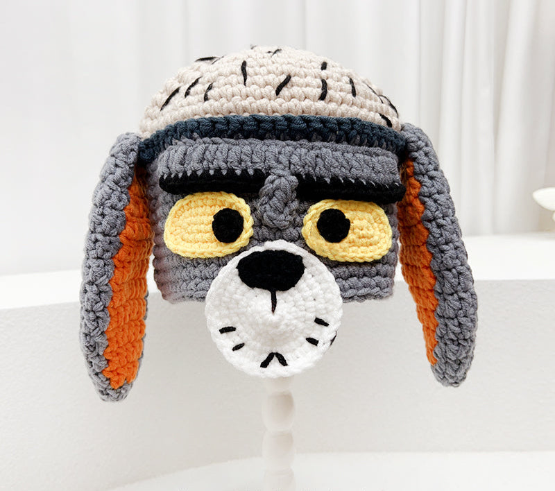 Tom & Jerry Bald Tom Cat Beanie – Classic Cartoon Costume Hat